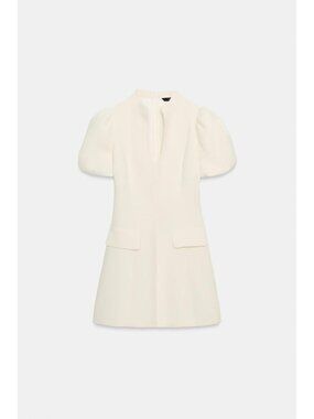 ZARA SHORT BALLOON SLEEVE DRESS